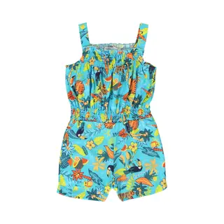 Lemon Beret Jumpsuit Meisjes - Blauw - 152884 - Maat 116