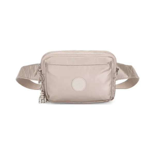 Kipling Kipling Kipling Abanu Multi Small Crossbody Convertible To Waistbag, Metallic Glow (Silver) thumbnail