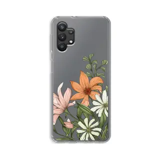 Case Company® - Hoesje Geschikt Voor Samsung Galaxy A32 5G Hoesje - Floral Bouquet - Soft Cover Telefoonhoesje - Bescherming Aan Alle Kanten En