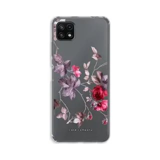 CaseCompany Transparent_flowers2_samsunga