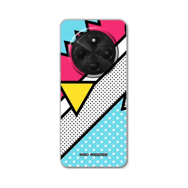 Case Company® - Hoesje Geschikt Voor Xiaomi Poco C75 Hoesje - Pop Art #3 - Soft Cover Telefoonhoesje - Bescherming Aan Alle Kanten En Schermrand thumbnail