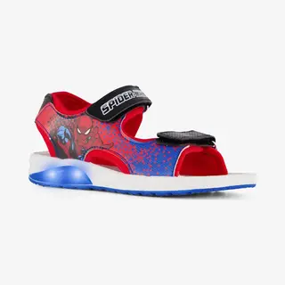 Spider-Man Jongens Sandalen Met Lichtjes Rood - Maat 31