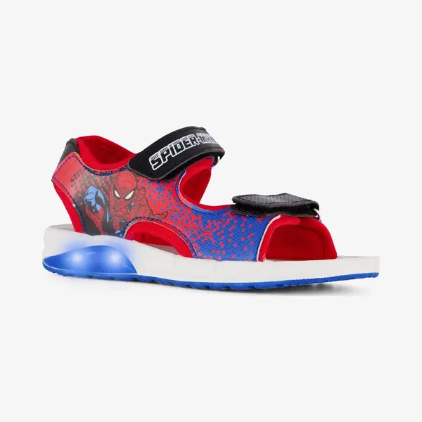 Spider-Man Jongens Sandalen Met Lichtjes Rood - Maat 31 thumbnail