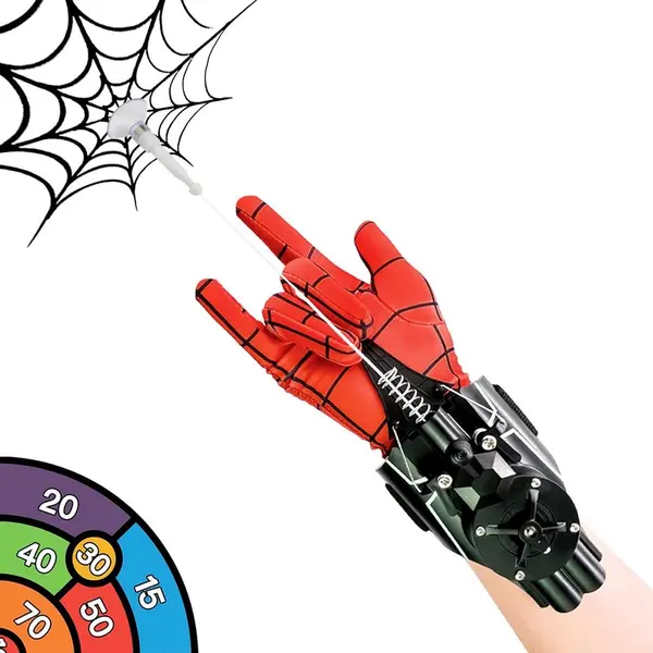 JUST23 Web Shooter Telescopic - Webschieter - Makkelijke Touwterughaling - Zwart thumbnail