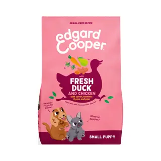Edgard & Cooper Hondenvoer Droog Puppy Small Eend&Kip - 3 Kg