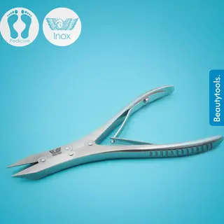 Beautytools.be BeautyTools Heavy-Duty Nagelknipper - Nageltang Met Dubbele Overbrenging Voor Harde Teennagels En Kalknagels - Dubbele Scharniertang Met 20 Mm Recht