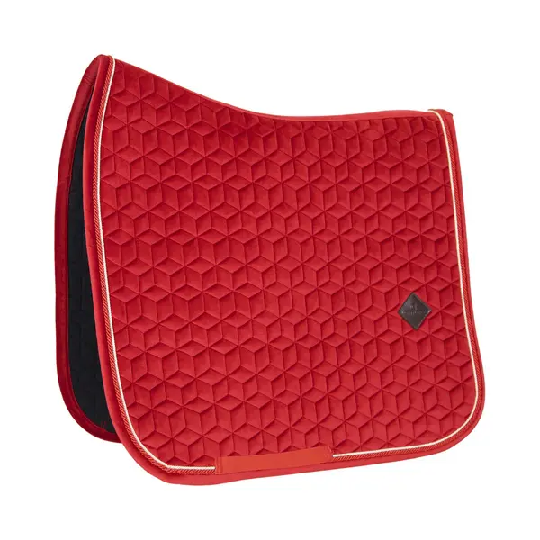 Kentucky Horsewear Kentucky Satteldecke - Rotes Samt - Satteldecke Dressur thumbnail
