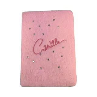 Camille Dhont - Camille Fluffy Notebook A5 Roze
