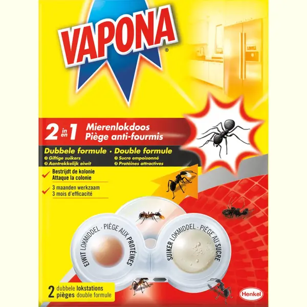 Vapona Dubbele Mierenlokdoos 2 Stuks thumbnail