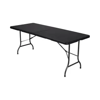 Perel FP180R tuintafel Zwart Rechthoekige vorm