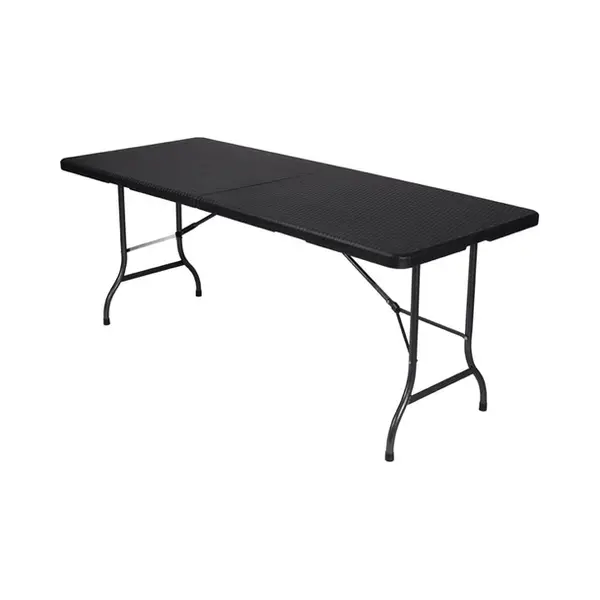Perel FP180R tuintafel Zwart Rechthoekige vorm thumbnail