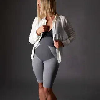Lanaform, Damen, Tights, Mass & Slim (M), Grau