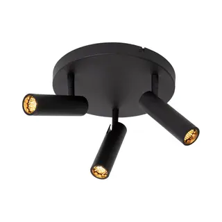 Netlighting Grado Ceiling Spotlight Ø25cm 3xGU10 (MR11) Black