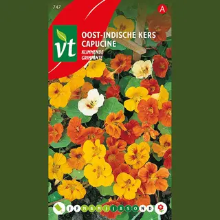 Vt Oost-Indische Klimmende Kers Zaden - Rankende Planten Met Eetbare Bloemen En Bladeren
