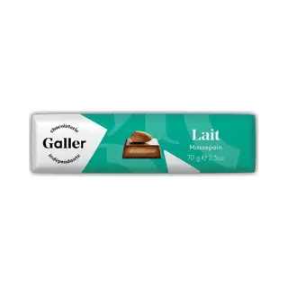 Schokoladenriegel Galler Milk Marzipan, 70 G
