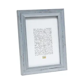 Deknudt Frames Fotolijst S43WF7 - Grijs - Houtstructuur - Foto 18x24