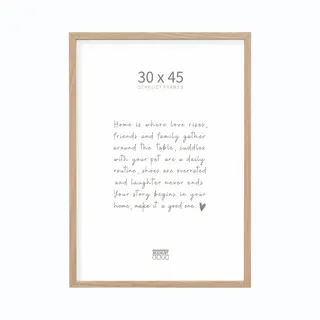 Deknudt Frames Fotolijst S47DJ1 - Naturel Eik - Voor Foto 30x45 Cm