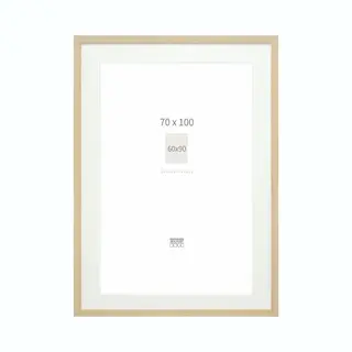 Deknudt Frames Fotolijst - Naturel - Passe-partout - 60x90 / 70x100 Cm
