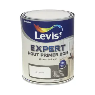 Levis - Expert Hout Primer Binnen - Wit - 0, 75 L