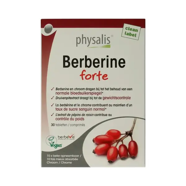 Physalis Berberine Forte | 30 Tabletten thumbnail