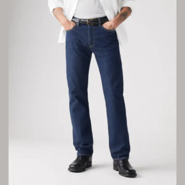 Levi's For Man. 00501-0101 Jeans 501 Original Onewash Navy (31/34), Casual, Cotton, Denim, Sustainable thumbnail