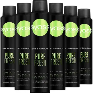 Syoss Pure Fresh Droogshampoo 6x 200ml
