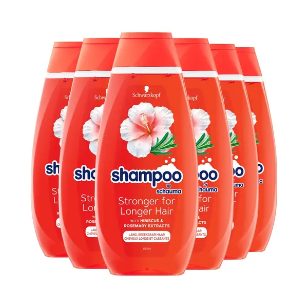 Schwarzkopf Shampoo Long Hair - Haarverzorging - Voordeelverpakking - 5 X 400 Ml thumbnail