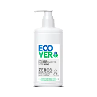 Ecover Zero Hand Wash, Hand Soap, For Sensitive Skin, Dermatologically Tested, Fresh Scent Lavender And Aloe Vera, 1x 250ml