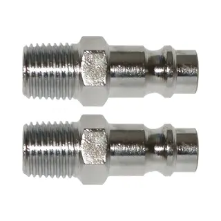 CriKo Insteeknippel Voor Compressor - Euro X 3/8" Buitendraad - 2 Stuks