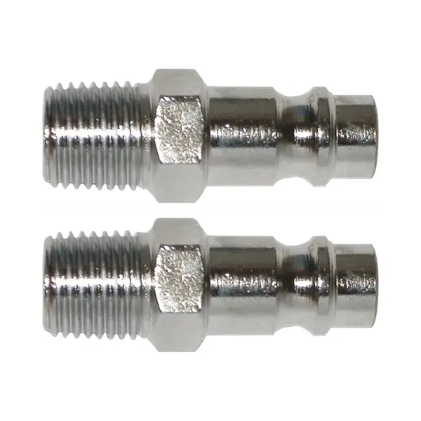 CriKo Insteeknippel Voor Compressor - Euro X 3/8" Buitendraad - 2 Stuks thumbnail