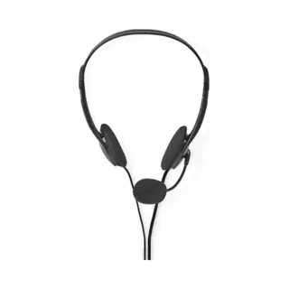 Nedis CHST100BK Kopfhörer/Headset Schwarz