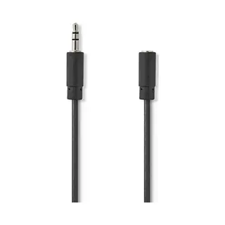 Nedis CAGB22050BK50 audio kabel 5 m 3.5mm Zwart
