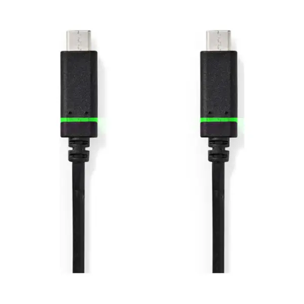 Nedis CCGB64700BK20 Usb Kabel Usb 3.2 Gen 1 (3.1 Gen 1) 2 m Usb C Schwarz thumbnail