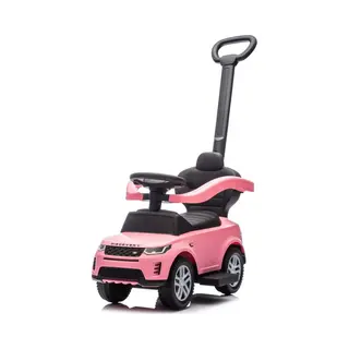 Vrooomy Land Rover Discovery - 2-in-1 Loopauto Voor Kinderen - 1 Tot 3 Jaar - Roze