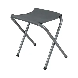 Sunnydays Camping/outdoor Krukje - Inklapbaar - Grijs - 33 X 27 X 35 Cm - Metaal/polyester