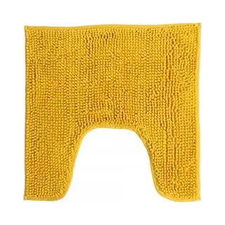 Urban Living Wc/Toilet Badkamerkleedje/badmat Tapijt - Voor Op De Vloer - Okergeel - 49 X 49 Cm