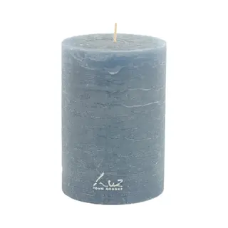 Rasteli Luz Your Kaars Cilinder Blauw-Oceaan Blauw D 9 Cm H 13 Cm