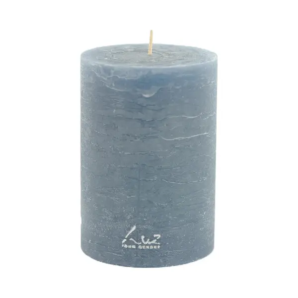 Rasteli Luz Your Kaars Cilinder Blauw-Oceaan Blauw D 9 Cm H 13 Cm thumbnail