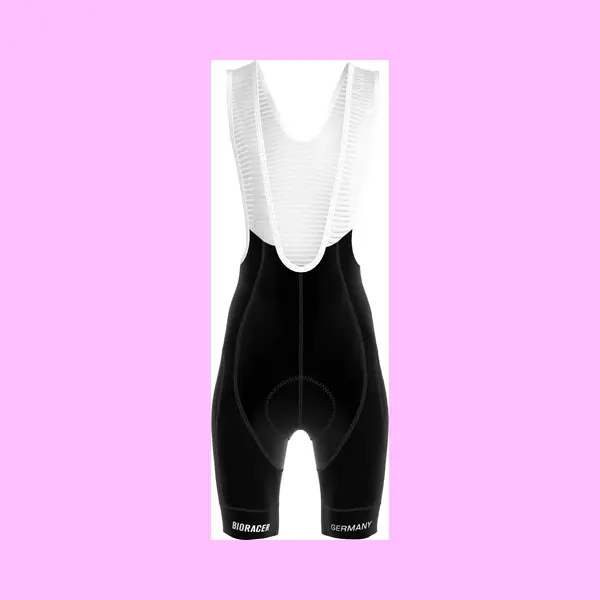 Bioracer Official German Cycling - Icon Fietsbroek Zomer - Heren - Zwart - Team Germany - Comfortabel&Ademend - Maat S thumbnail
