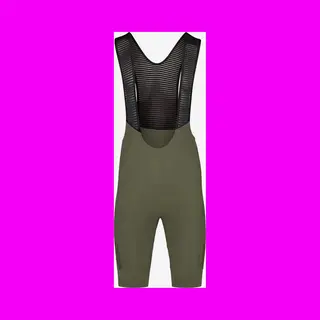 Bioracer Icon - Gravel Fietsbroek Zomer - Heren - Olijf - Ademende Bretellen - Verstevigde Stof - Maat S