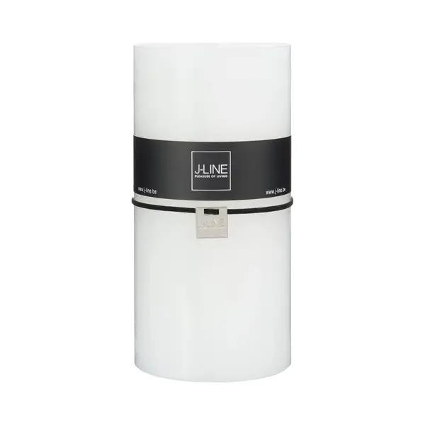 J-Line Cilinderkaars - Wit - Xxl - 150U - 6 Stuks thumbnail