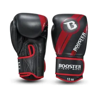 Booster Fightgear Booster Pro Range Bgl V3 Boxhandschuhe - Leder - Schwarz/Rot Foil - 14 Oz