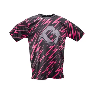 Booster Fightgear Booster Kids Dry Fit T-Shirt Combat Series 3 Zwart Roze - Kids - 6 Jaar