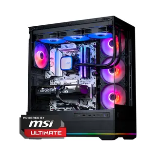 FlowUp X Powered By Msi - De Lang Niet Gek Gaming Pc - Don Kaaklijn - Amd Ryzen 5 7600X3D - Nvidia Rtx 5060 Ti 16GB - 32 Gb DDR5 Ram - 1TB -