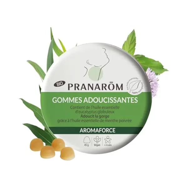 Pranarom Pranarôm Aromaforce Organic Softening Gums 45g thumbnail