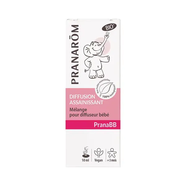 Pranarôm Pranabb Diffusion Organic Sanitizing Blend For Diffuser 10 Ml thumbnail
