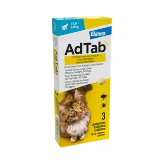 Adtab 48mg Kat >2kg-8kg - 3 Kauwtabletten
