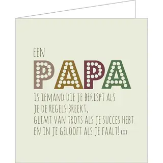 Mailbox - Wenskaart Special Occasions 2017 - Een Papa Is ...