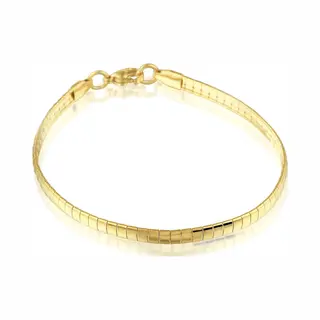 Montebello Armband Blomme Gold - 316L Staal - Bangle - 4mm - 20cm
