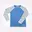 Blauw, beige